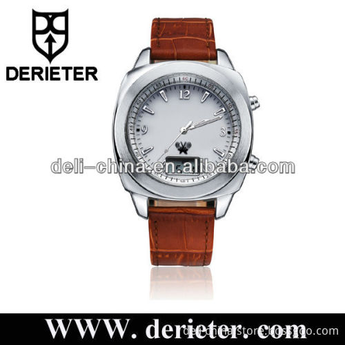 Stainless Steel Radio Controlled Watch DCF77, MSF, JJY and WWVB Signal